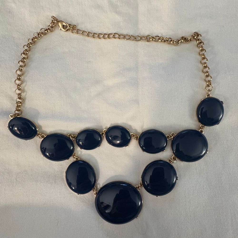 Chic Navy Blue Necklace
